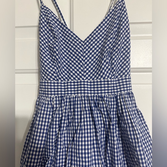 JCrew floor length gingham dress - Picture 5 of 13